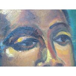 ==portret van een neger==Frederick Serger 1889-1965===USA==