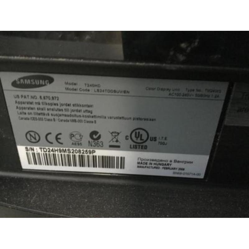 Samsung syncmaster T240HD