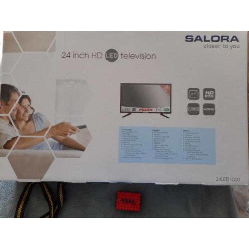 LCD Kleuren TV 24 cm.