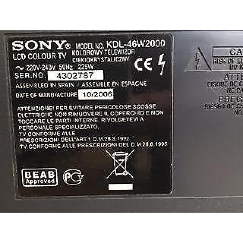 TV Sony Bravia