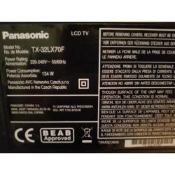 Panasonic lcd tv