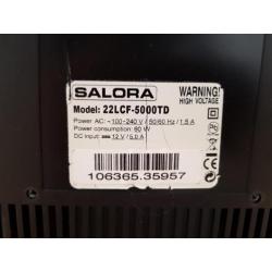 Salora HD 22 inch flatscreen met DVD-speler/USB