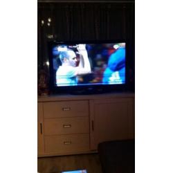 Samsung tv, beeld geeft strepen. Verder doet hij het prima.