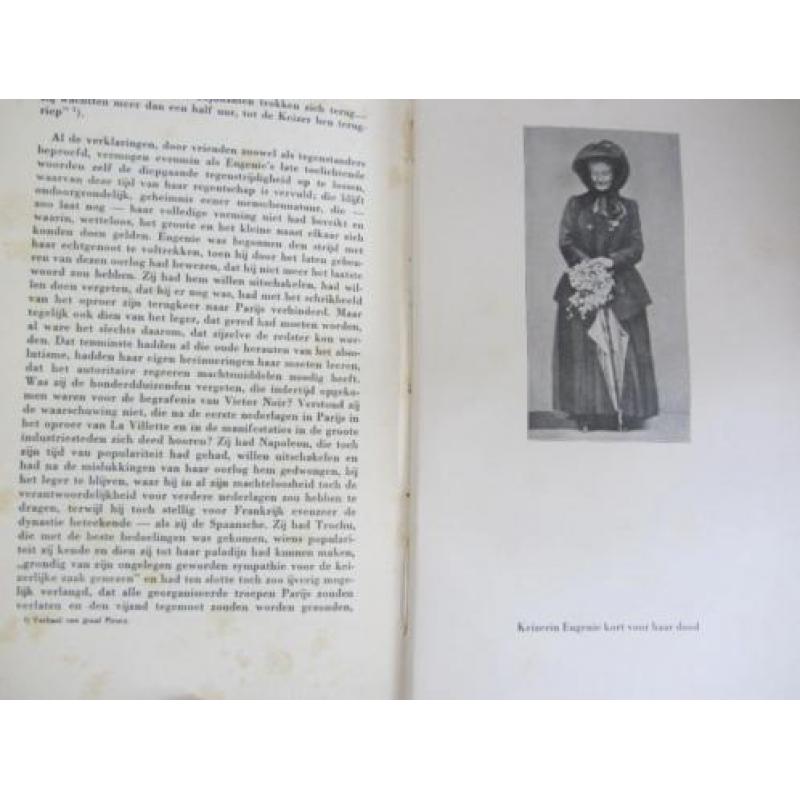 1920-Gedenkschriften van Keizerin Eugenie deel 1+2 Frankrijk