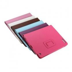 Apple iPad Air 2 lederen leren leer hoes hoesje case - Wit