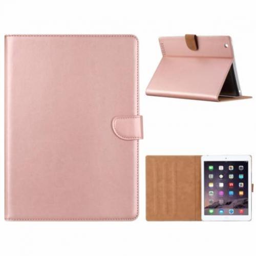 Ntech iPad 2 / 3 / 4 Rose Goud Booktype Kunstleer Hoesje Me