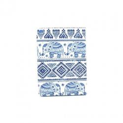 iPad mini 4 - hoes, cover, case - PU leder - Olifant patroon
