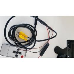 Extra dunne 7" Inch LCD monitor