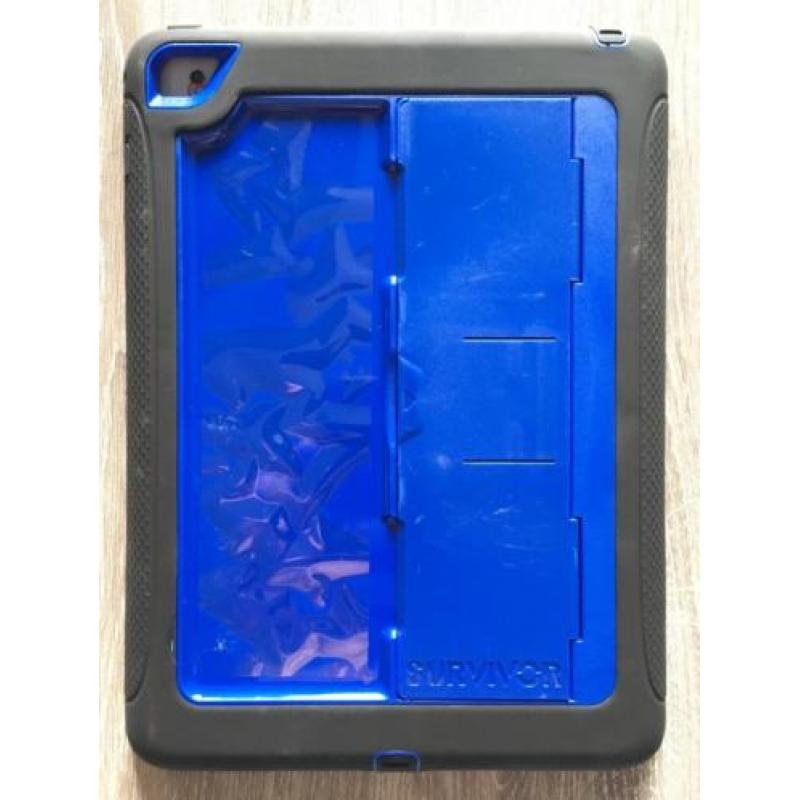 Griffin Survivor iPad Air 2 Slim case zwart-donker blauw