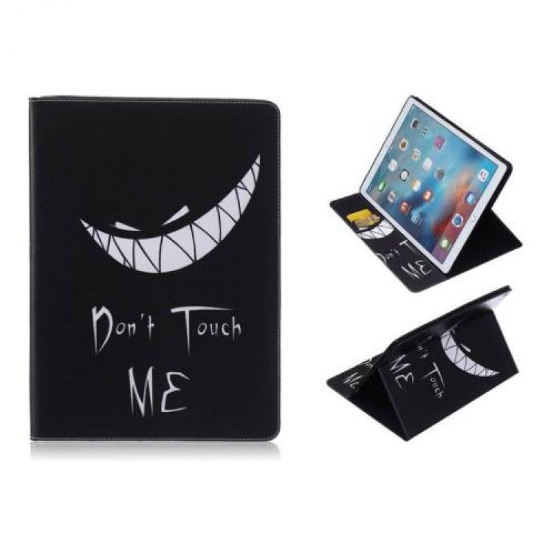 Evil smile boekstijl hoes voor iPad Pro 12.9 inch