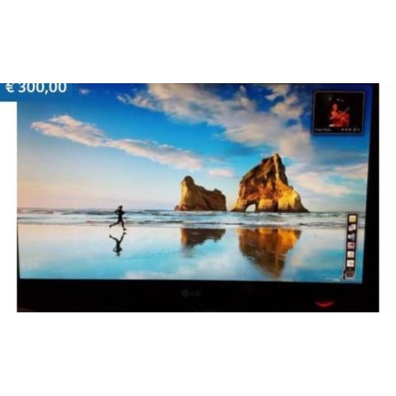 Acer computer ZGOH met LG monitor