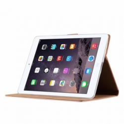 Ntech iPad 2 / 3 / 4 Rose Goud Booktype Kunstleer Hoesje Me