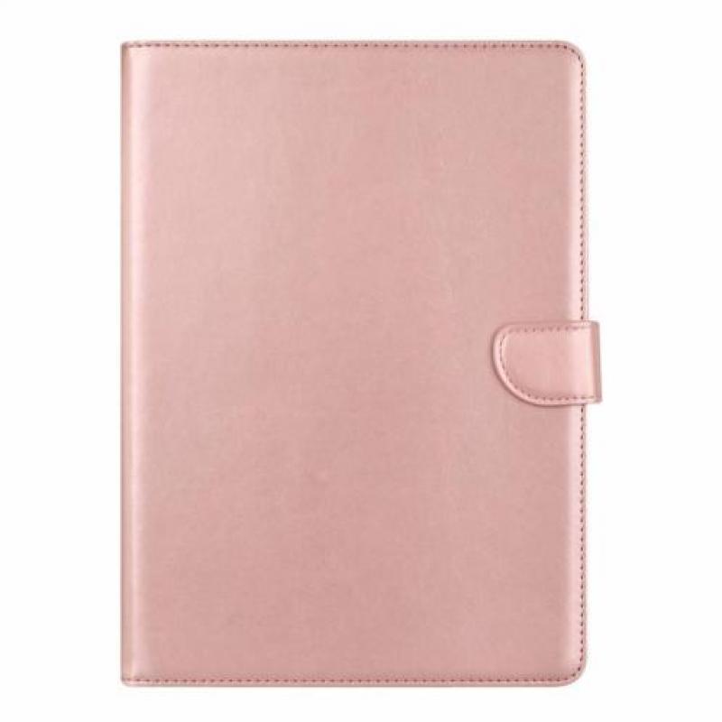 Ntech iPad 2 / 3 / 4 Rose Goud Booktype Kunstleer Hoesje Me