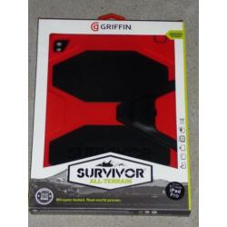 Griffin Survivor Apple iPad Pro 9.7 inch hoes rood-zwart