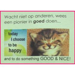 Doe iets goeds :)