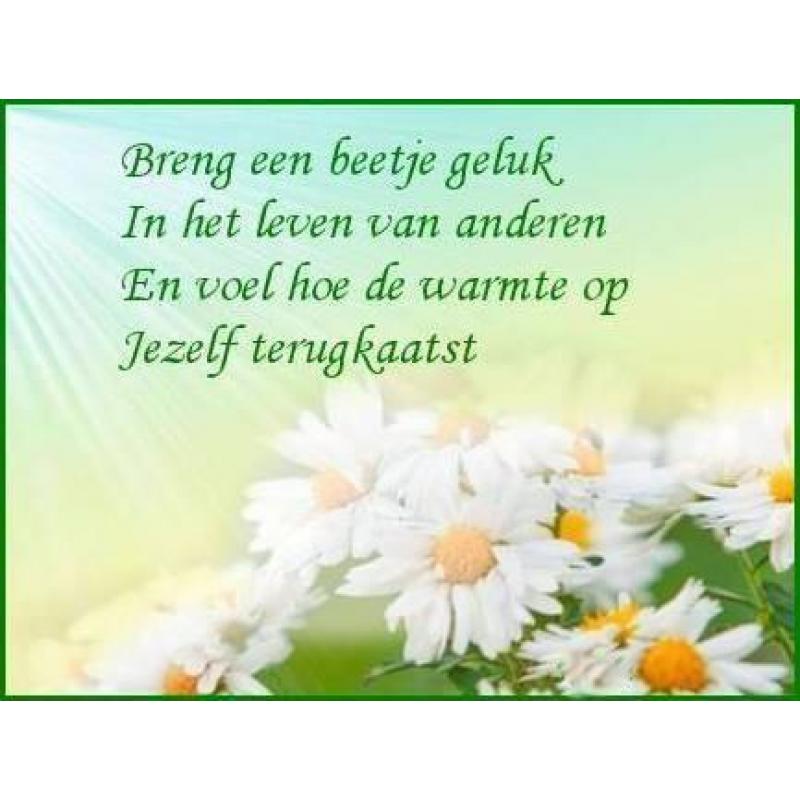 Doe iets goeds :)