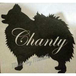 Diverse honden stickers ( chihuahua / pomeriaan )