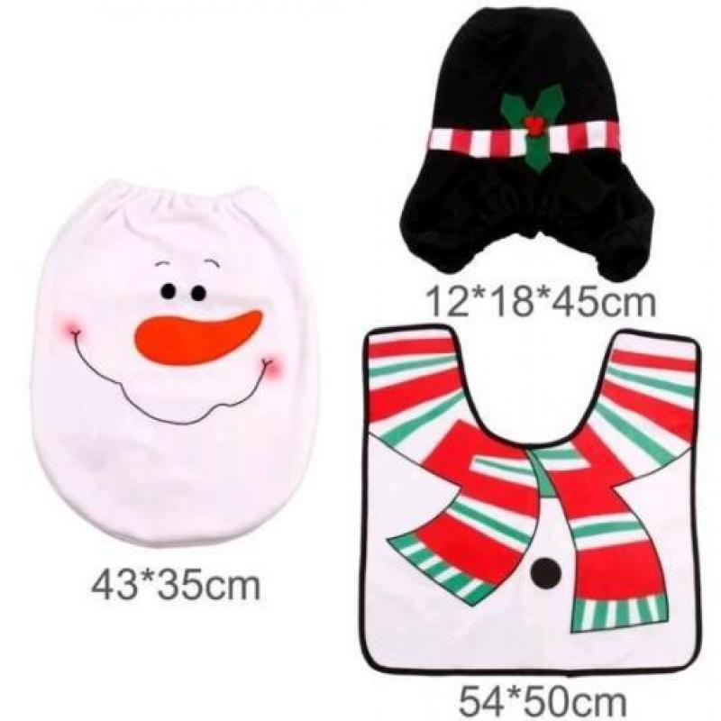 Geef je toilet ook kerstsfeer
