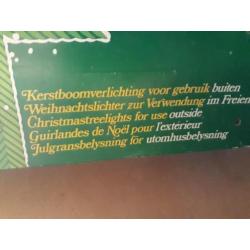 Vintage Philips kerstverlichting voor buiten