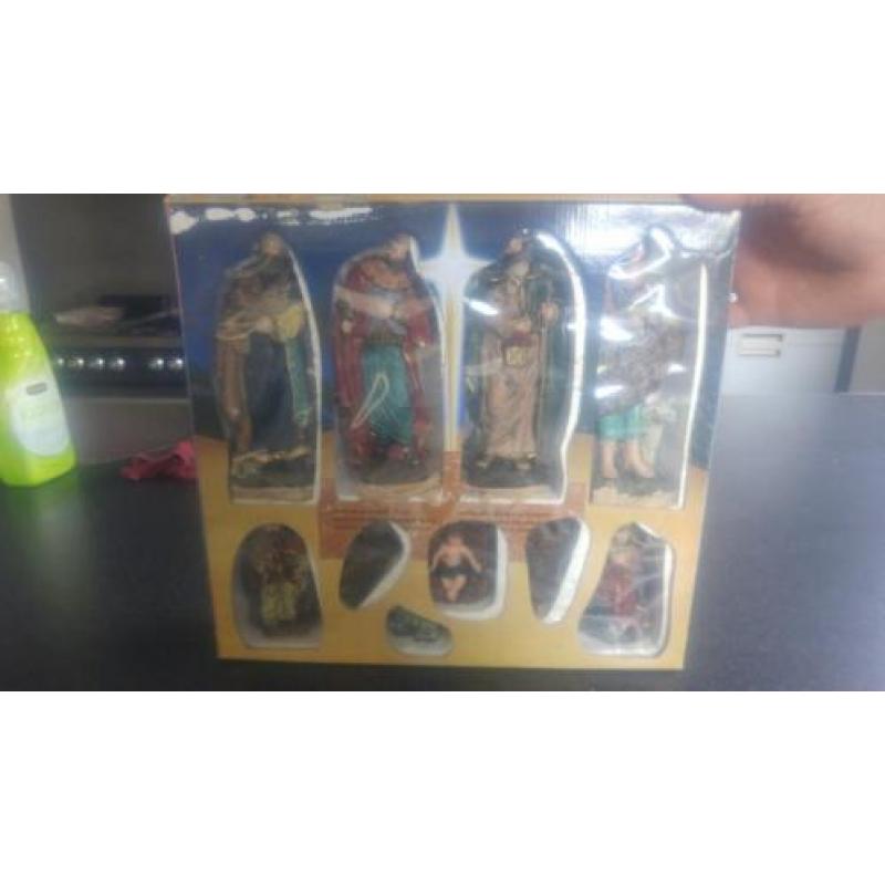 10 delige kerststal figuren nieuw