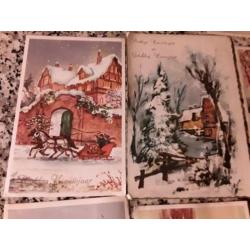 Oude kerstkaarten