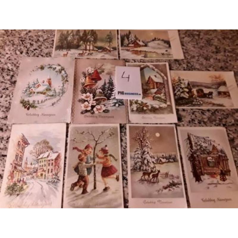 Oude kerstkaarten