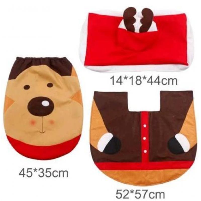 Geef je toilet ook kerstsfeer