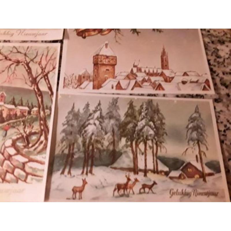 Oude kerstkaarten