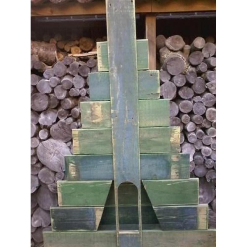 Houten kerstboom