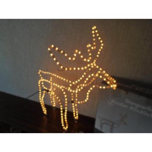 kerst Verlicht Rendier Izgst. alle lampjes functioneren Top