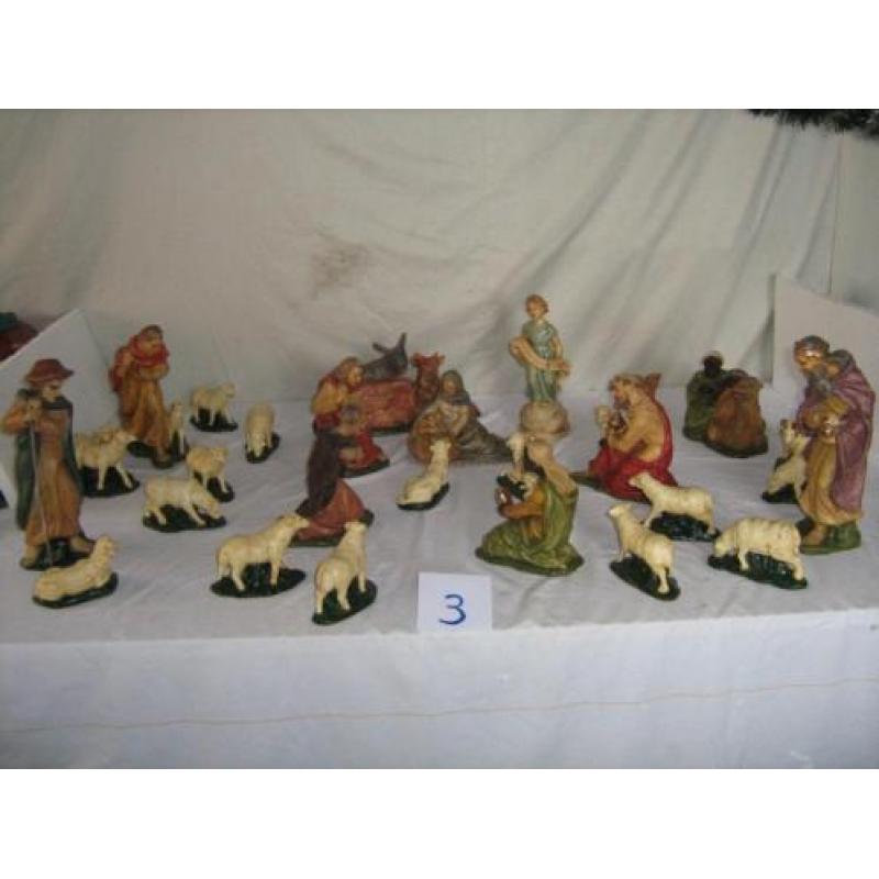 oude kerstgroep kerststal no 3