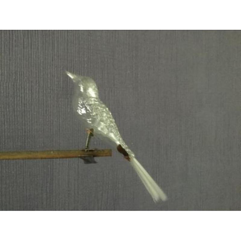 3 vogeltjes kerst glas
