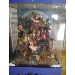 Apart kerst tafereel