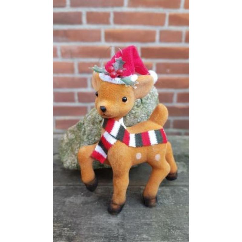 3 lieve kerst hertjes/bambi's