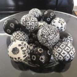 18 exclusieve riviera maison porseleinen kerstballen
