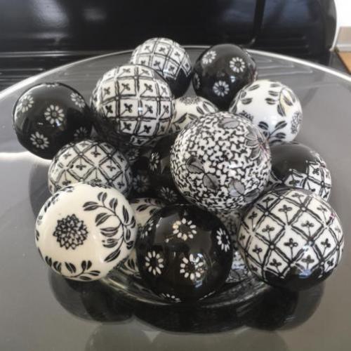18 exclusieve riviera maison porseleinen kerstballen