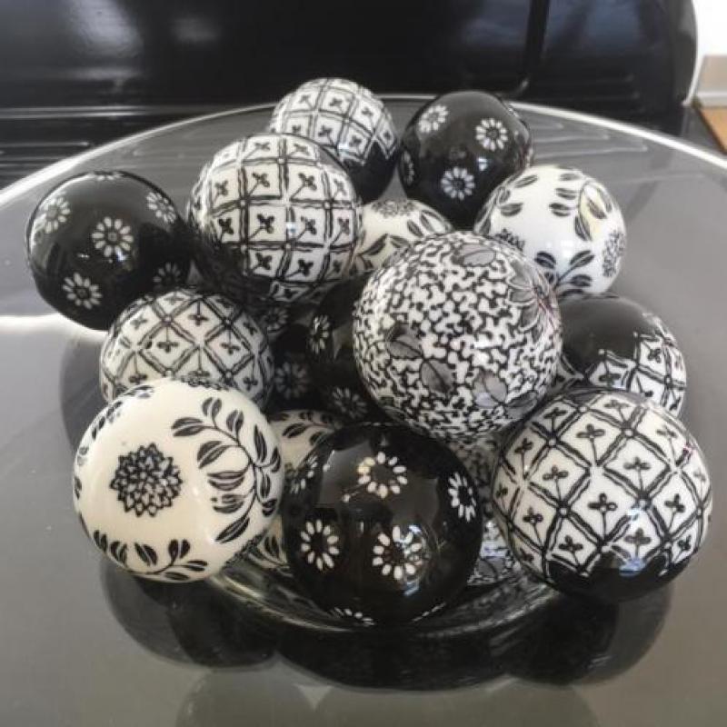 18 exclusieve riviera maison porseleinen kerstballen