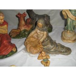 oude kerstgroep kerststal no 3