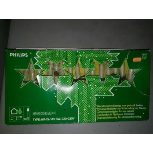 Vintage Philips kerstverlichting voor buiten