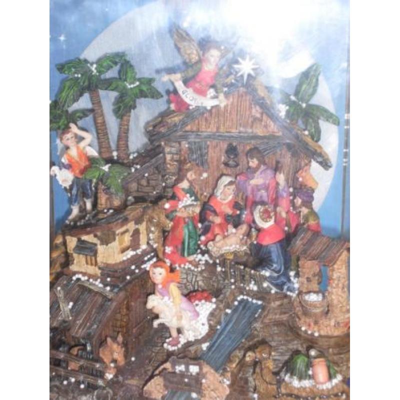 Apart kerst tafereel