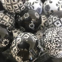 18 exclusieve riviera maison porseleinen kerstballen