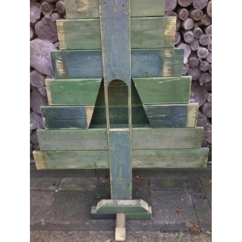 Houten kerstboom