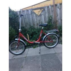 Zo goed als nieuw vouwfiets