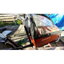 BAKFIETS. NL Lang met huif en 7 versnellingen Z.G.A.Nieuw!!