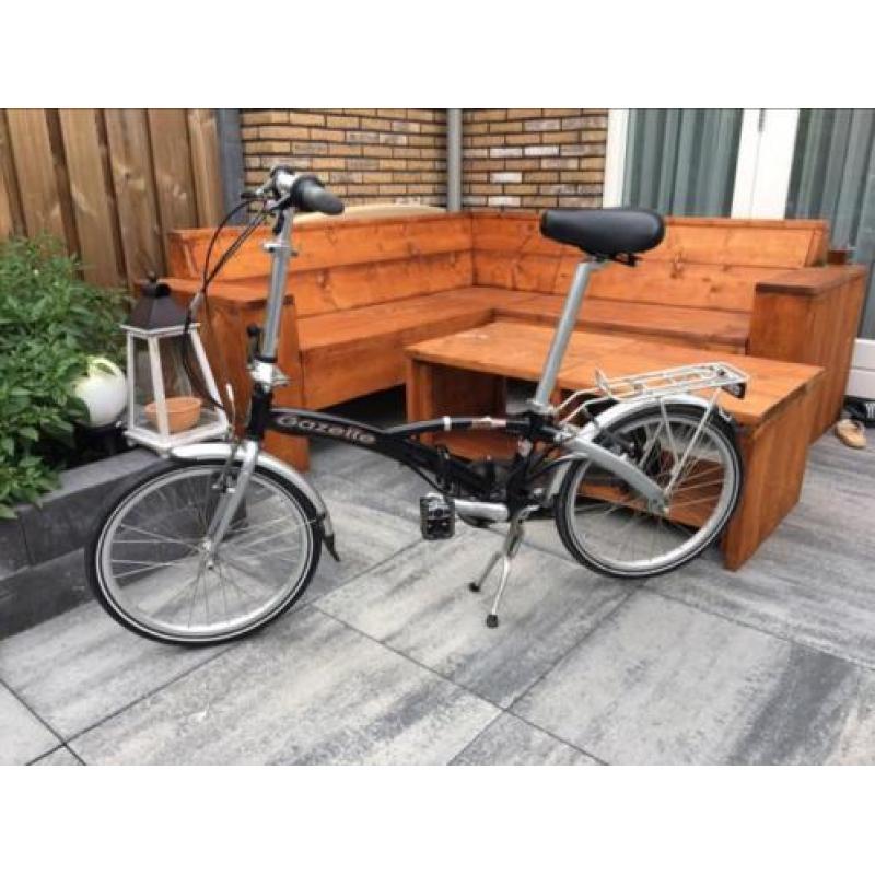 Zgan Gazelle tranza pure vouwfiets 20 inch 3 versnellingen