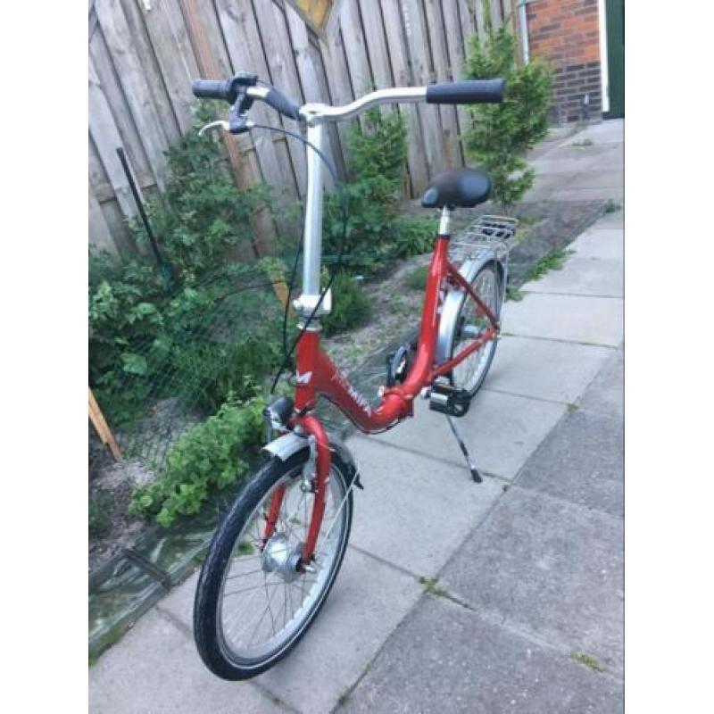 Zo goed als nieuw vouwfiets