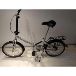 Vouwfiets fongers, totaal inklapbaar