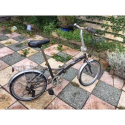 Vouwfiets city traveller 5 versnellingen 20 inch