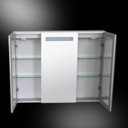 Spiegelkast Aluma Incl. Led Verlichting 120X80Cm