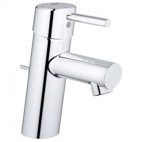 Concetto wastafelkraan met waste chroom